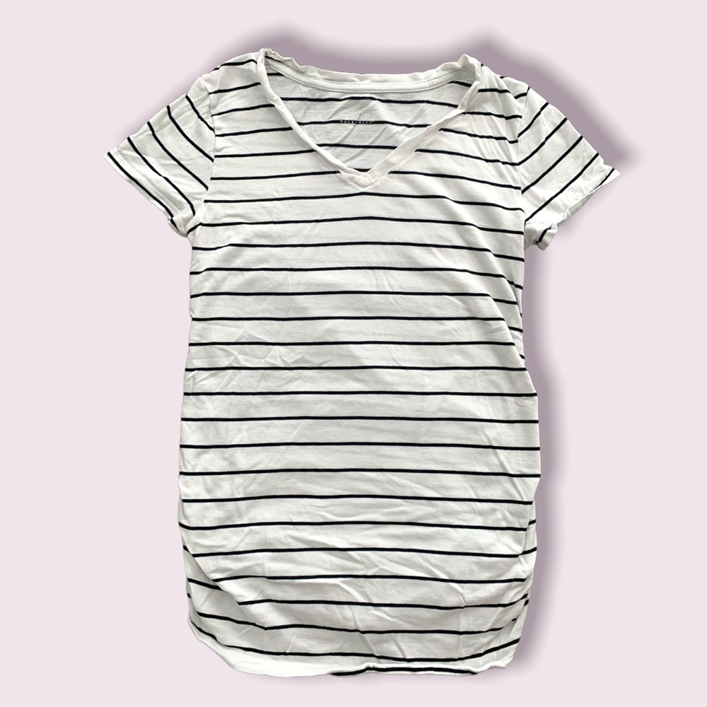 Isabel Maternity Short Sleeve Maternity Tee